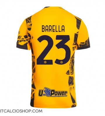 Inter Milan Nicolo Barella #23 Terza Maglia 2024-25 Manica Corta